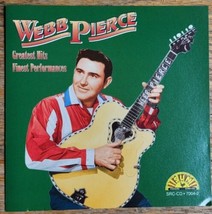 Greatest Hits Finest Performances by Webb Pierce (CD 1995 Sun) Best Of - £3.10 GBP