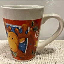 Christmas Mug Moose Royal Norfolk Coffee Tea Hot Cocoa Cider Eggnog Holi... - $9.89