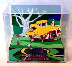 Black Cauldron - 3D Cube Handmade Diorama - Video Games - Shadowbox - $69.19