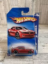 Hot Wheels ‘10 Camaro SS 2010 HW Garage Red w/ White Stripes Chevy B42 VHTF - $12.00