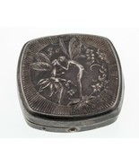 Vintage DJER-KISS Kissing Fairies Powder Compact w/ Mirror Gorgeous Gift - $2,984.59 MXN