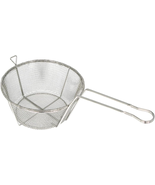 Fry Basket, Wire, 6 Mesh, 8-1/2"Dia X 4-1/4"H - $38.21