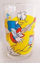 DONALD DUCK &amp; MICKEY MOUSE ✱ Rare Old Water Cup Disney Collection Glass - $22.76