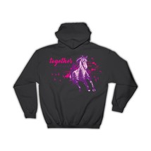 Together Forever Running Horse : Gift Hoodie For Best Friend Birthday Wife Anima - £28.43 GBP