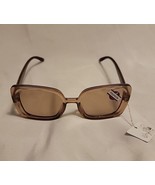 Pirahna Brown Clear Glitter Wide Frame Sierra Womens Fashion Sunglasses ... - £9.90 GBP