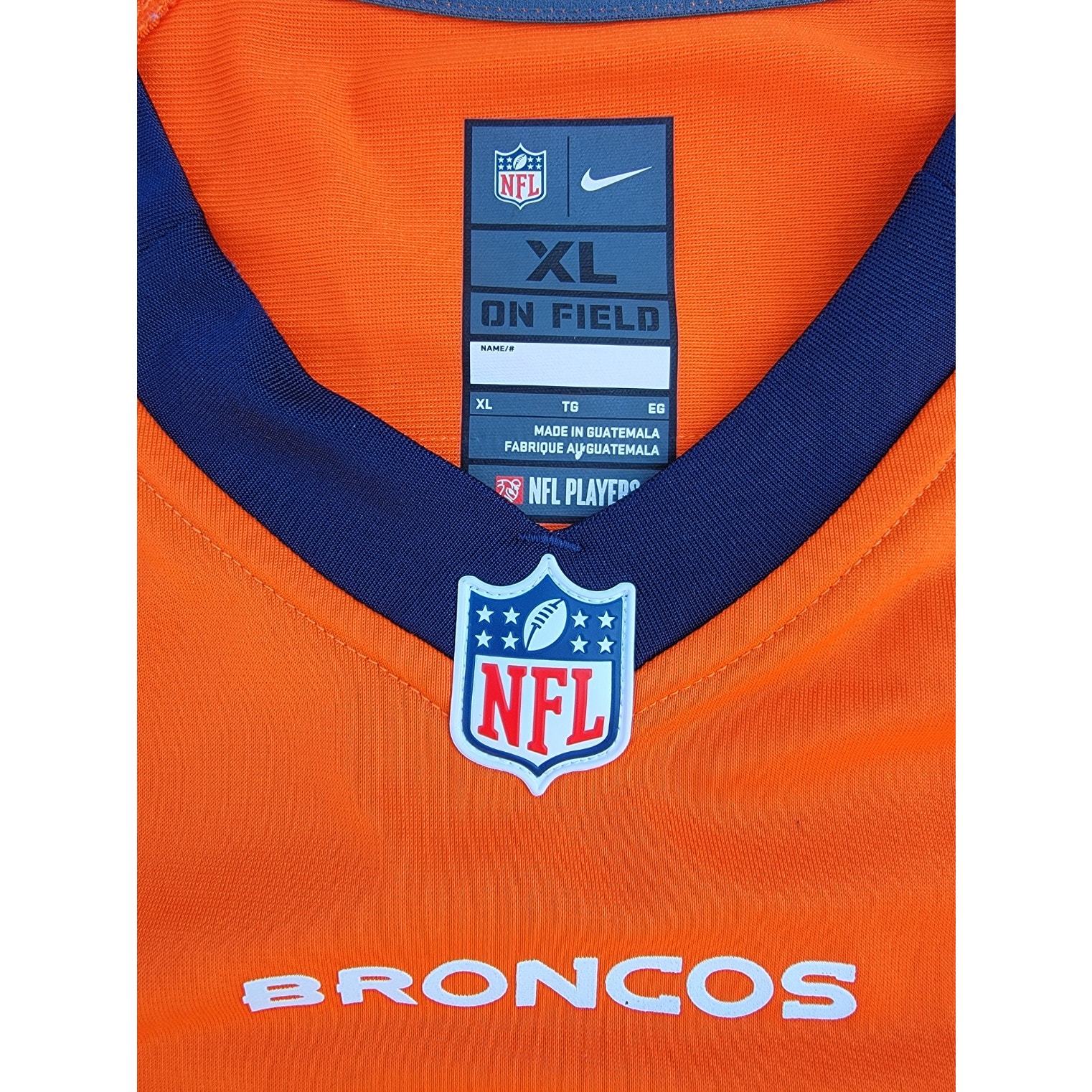 Denver Broncos #13 Trevor Siemian NFL Nike On Field Jersey Size Menโs XL Item image 7