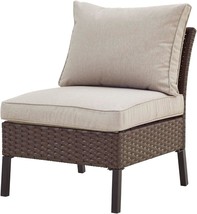 The Festival Depot Patio Armless Sofa Sectional Furniture Loveseat, New). - $1,602.10 MXN