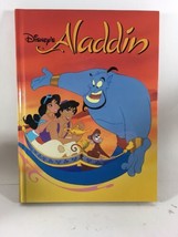 Vintage 1992 Disney Aladdin Hardcover Book Large 11.5x8.5 EUC - £17.59 GBP