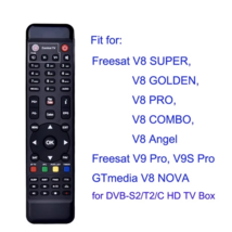 Free Shipping New Remote Control for GTMEDIA Freesat V8 COMBO ANGEL V9 P... - $19.99