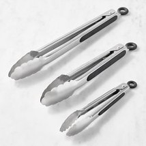 Open Kitchen Stainless-Steel Locking Tongs - $23.17