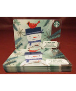 Starbucks 2017 Wadja Do in My Coffee? Snowman Gift Card New with Tags - $4.56