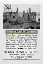 rp05798 - For Sale Ad - Cowes Floating Bridge , Isle of Wight - print 6x4 - £2.19 GBP