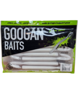 Googan Squad Blazin Worm, 6 inch Pearl GBW-PRL Bass Fishing Bait Lure Soft - $8.09 CAD