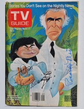 Fantasy Island Signed Tv Guide March 1-7, 1980 - R. Montalban &amp; H. Villechaize - £478.81 GBP