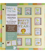 Baby&#39;s First Year Memory Keeper with 24 Storage Pockets - PI Kids Editor... - $228.26 MXN