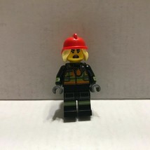 Authentic Lego Series 19 Blind Pack Woman Firefighter Minifigure - $10.76