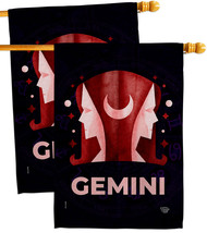 Gemini House Flags Pack Zodiac 28 X40 Double-Sided Banner - £41.06 GBP