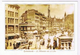 Germany Postcard Berlin Spittelmarkt Transit Station - $3.95