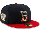 BALTIMORE ORIOLES MLB New Era 59FIFTY 4TH of JULY Baseball Hat Fitted 7 ... - £28.21 GBP
