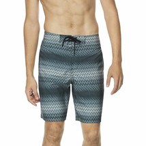 Speedo Men&#39;s Purview Stripe Bondi 2-Way Stretch Dwr 20&quot; Board Shorts Bla... - £23.86 GBP