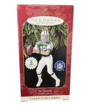 1997 Hallmark Keepsake Joe Namath Christmas Ornament With Card Football ... - $8.99