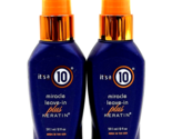 It&#39;s a 10 Miracle Leave In Plus Keratin 2 oz-2 Pack - £20.09 GBP