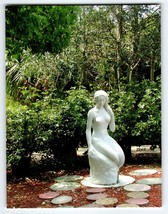 Weeki Wachee Mermaids Florida Statue In Outside Gardens Spring Hill 2007 Photo - £10.47 GBP