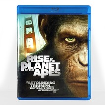 Rise of the Planet of the Apes (Blu-ray, 2011, Widescreen)Like New! John Lithgow - £5.32 GBP