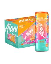 Alani Nu Orange Kiss Energy Drink 12 Pack Sugar Free, Low Carlorie - £28.53 GBP