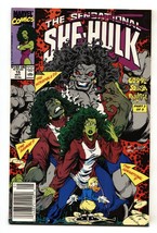 Sensational SHE-HULK #15 Comic book-1st Grey SHE-HULK-MARVEL-Newsstand - £41.44 GBP