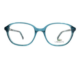 Lacoste Kids Eyeglasses Frame L3613 466 Petroleum Blue Square Full Rim 4... - $29.69