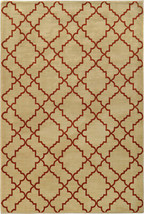 Oriental Weavers Casablanca 5178E 8x11  Rectangle - Beige/ Rust-Nylon/PolyP - £550.02 GBP