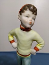 1950s Vintage Royal Worcester England Tuesday&#39;s Child Porcelain Figurine 9&quot; - £52.40 GBP