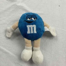 M&M Plush Stuffed Toy Blue Character Doll Authentic 7" - $9.90