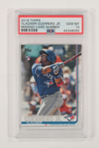 Authenticity Guarantee 
2019 Topps Vladimir Guerrero Jr. Missing Card Number ... - £276.97 GBP