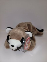 Ty Beanie Baby Ringo Racoon 1995 Tag Soft Toy Rare New Retired - £7.99 GBP