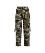 Tinseltown Juniors Twill Cargo Pants, 32&quot; Inseam, Camo Size XS(1) - $41.66 CAD