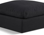 187Black-Ott Comfy Collection Modern | Contemporary Upholstered Ottoman,... - $910.99