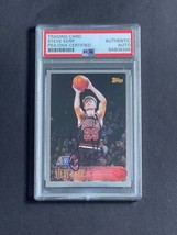 1996 Topps #126 Steve Kerr Signed Card PSA Slabbed Cavaliers - £64.13 GBP