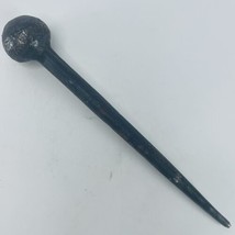 Iron Ball MarlinSpike Hitch Nautical Marine Splicer Fid Rope Tool Blacksmith VTG - $88.15