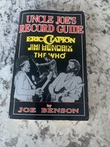 Uncle Joe&#39;s Record Guide : Eric Clapton,Jimi Hendrix,The Who by Benson Signed - £27.25 GBP