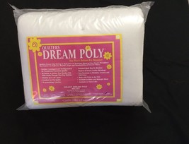 Quilter&#39;s Dream Poly Batting White Poly Select Mid-Loft King 122&#39;x122&quot; S... - $1,024.79 MXN