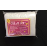 Quilter&#39;s Dream Poly Batting White Poly Select Mid-Loft King 122&#39;x122&quot; S... - $55.43