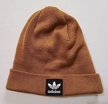 Adidas Oversize Cuff One Size Fits Most Beanie Hat Skull Cap Bronze Color - £5.85 GBP