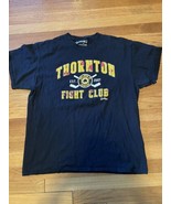 Boston Bruins Shawn Thornton Fight Club Shirt 2007 Black Size XL Sullys ... - £19.36 GBP