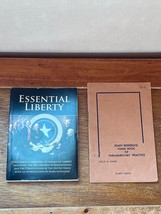 Vintage Lot of Hand Book of Parliamentary Practice &amp; ESSENTIAL LIBERTY Small Pap - £8.27 GBP