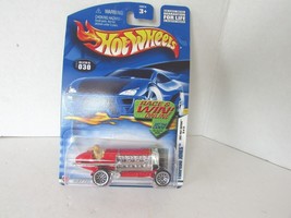 Mattel 52913 Hot Wheels Diecast Car Torpedo Jones Red Collector #030 Lot D - £2.89 GBP