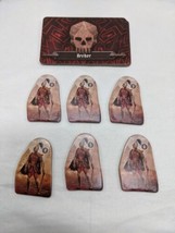 Gloomhaven City Archer Monster Standees And Attack Ability Cards - £7.75 GBP