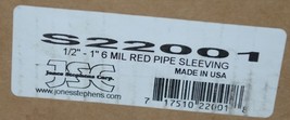 Jones Stephens S22001 1/2 to 1 Inch 6 Mil Red Pipe Sleeving image 3
