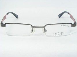 Ogi Mod. 2204 754 Gunmetal /SILVER-GREY Eyeglasses Glasses 44-21-140mm Korea - £51.25 GBP